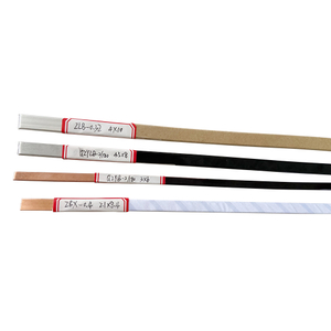High strength air conditioning compressor polyvinyl acetal enameled flat wire