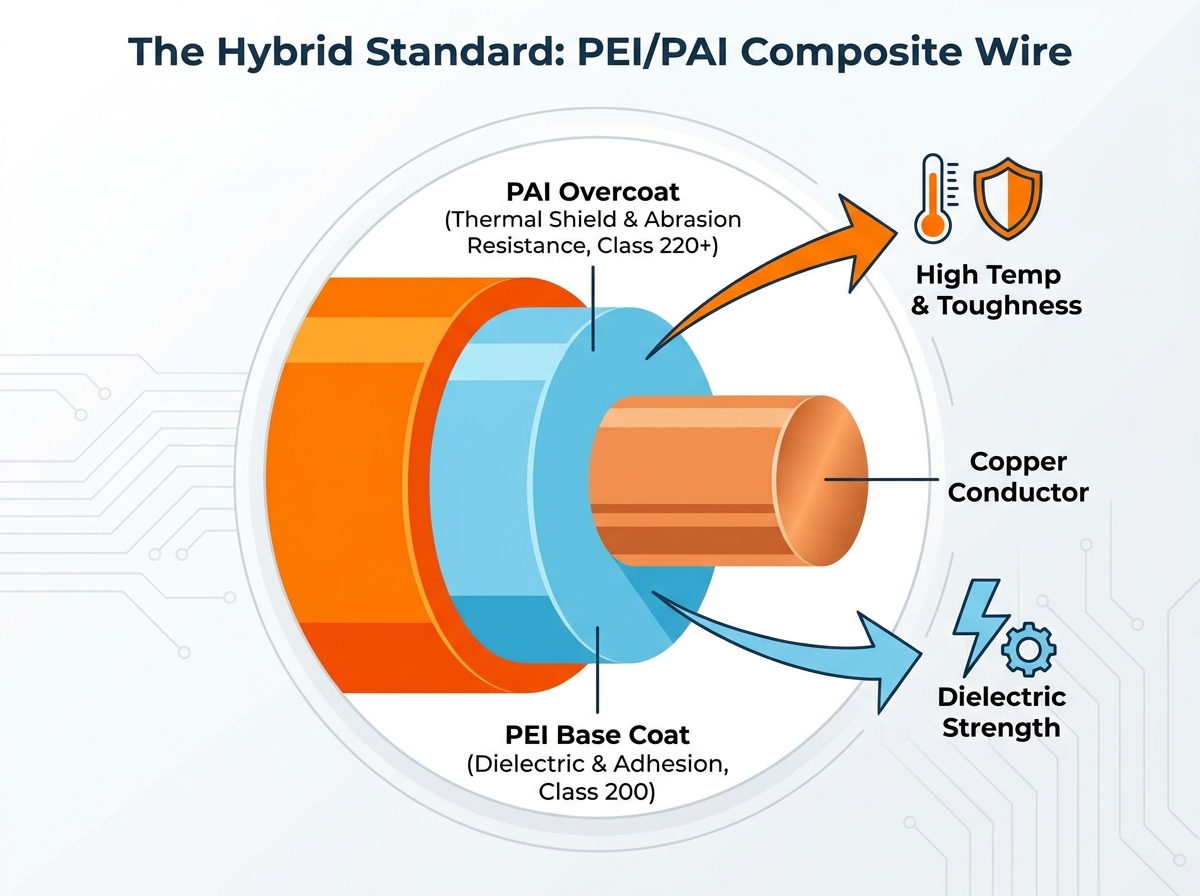 Polyamide-Imide vs Polyesterimide Magnet Wire